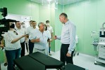 Губернатор Оренбургской области Денис Паслер посетил орский онкодиспансер. Фото с сайта www.orenburg-gov.ru