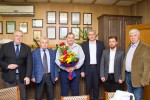 Юбилей президента: слева направо - А. Борисов, В. Супрун, Г. Тонких, Е. Степовик, Б. Корсуков
