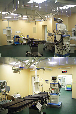 Площадь построенных КЧП  для медицины за последние полгода превысила    8 000 м²