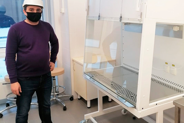 Техника МЗМО−в одном из главных ковидных центров России